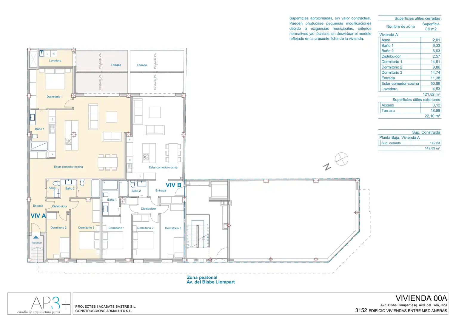 Flat for sale in Inca  with Air Conditioner, Heating and Terrace