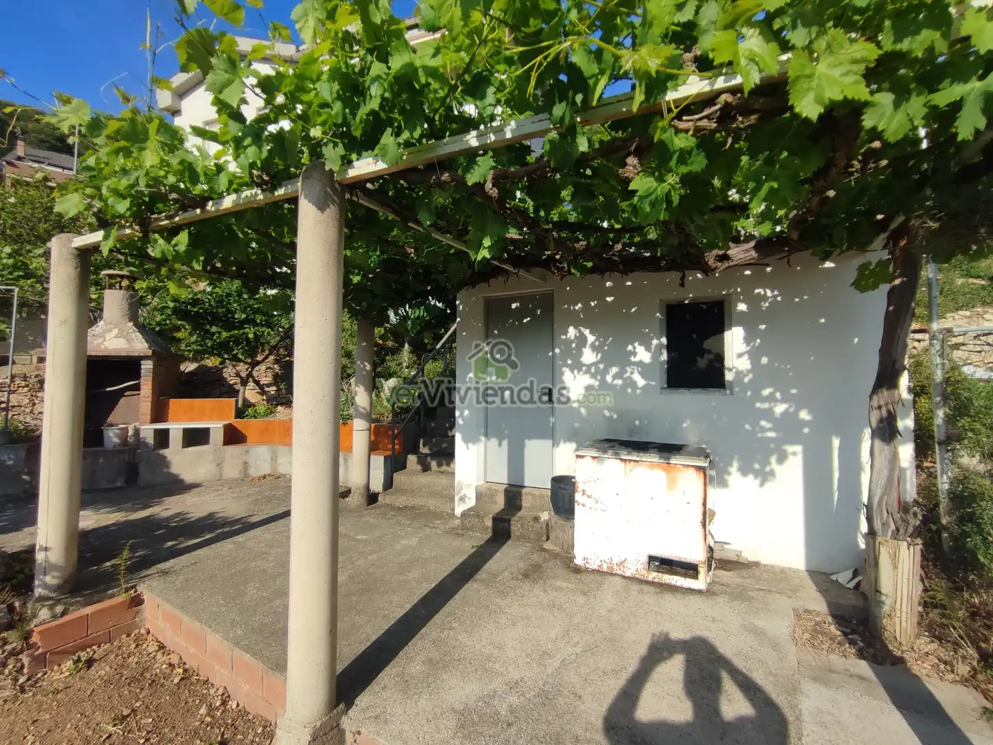 Terraza de Casa o chalet en venta en Vallirana con Aire acondicionado, Calefacción y Jardín privado