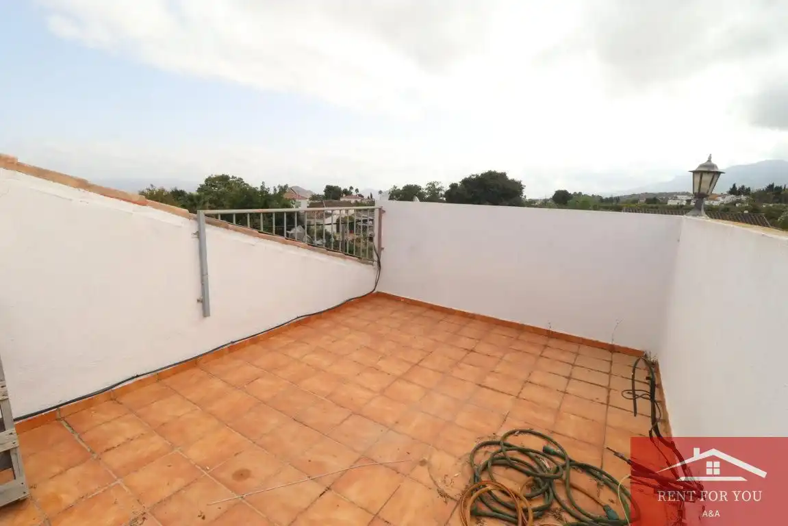 Terrasse von Haus oder Chalet zur Miete in Coín mit Klimaanlage, Terrasse und Möbliert