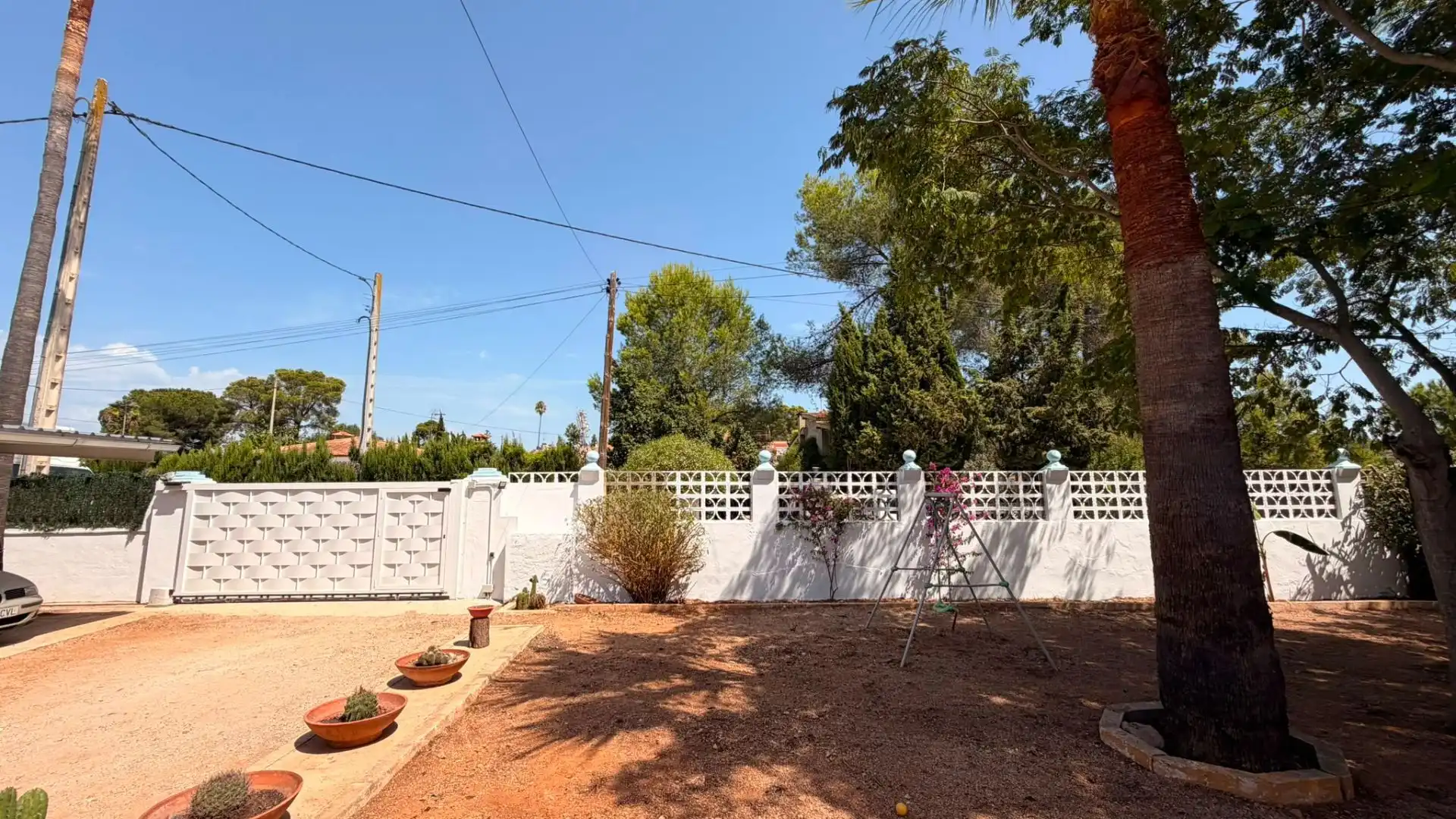 Garden of Houses for sale in Alberic  with Air Conditioner, Heating and Private garden