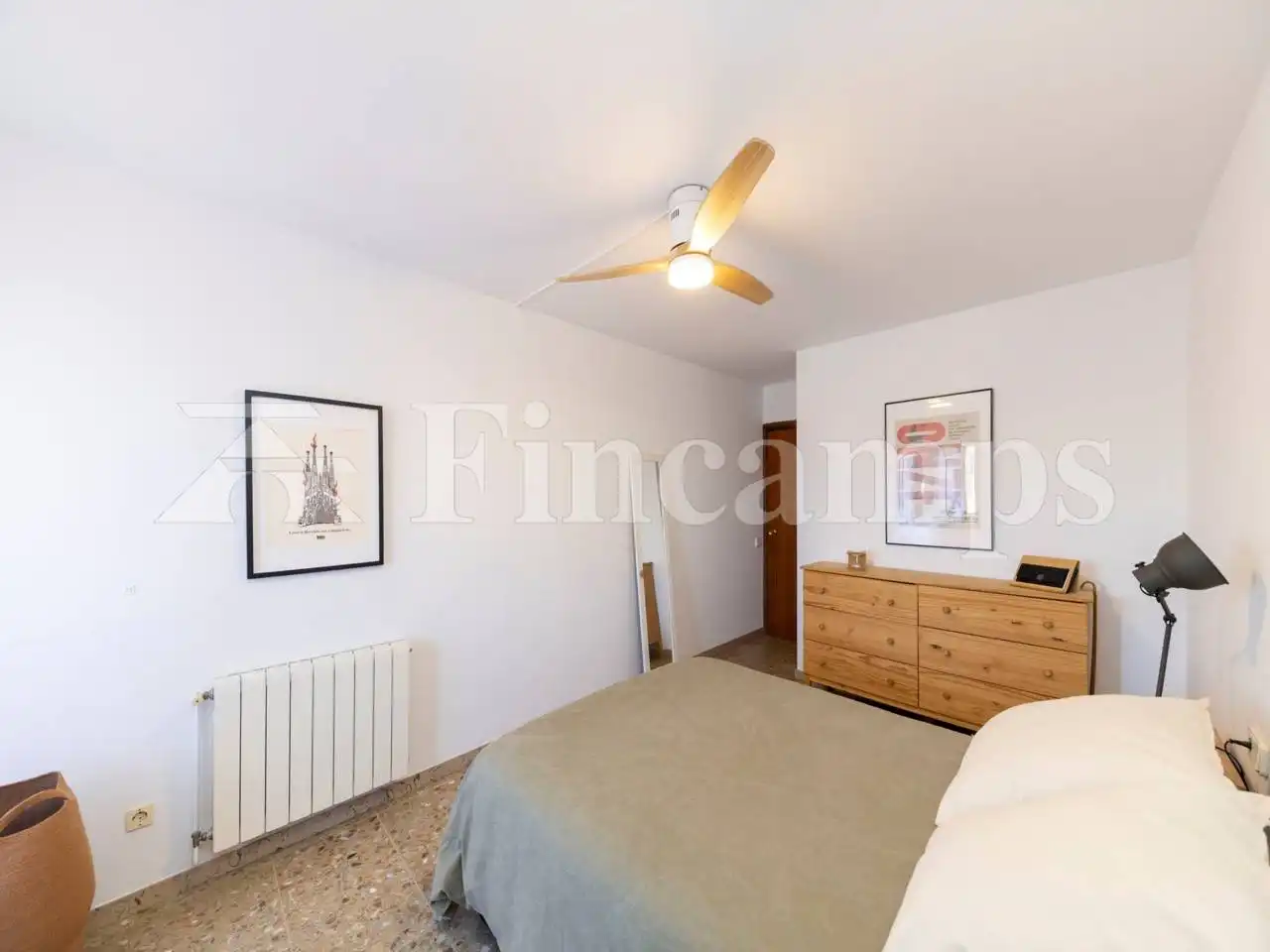 Schlafzimmer von Wohnung zum Verkauf in Sabadell mit Heizung, Terrasse und Balkon