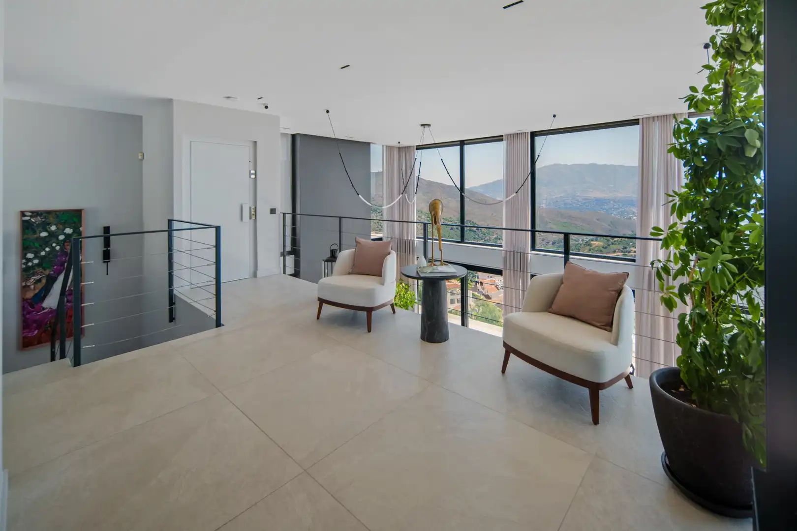 Living room of Houses for sale in Marbella  with Air Conditioner, Private garden and Terrace