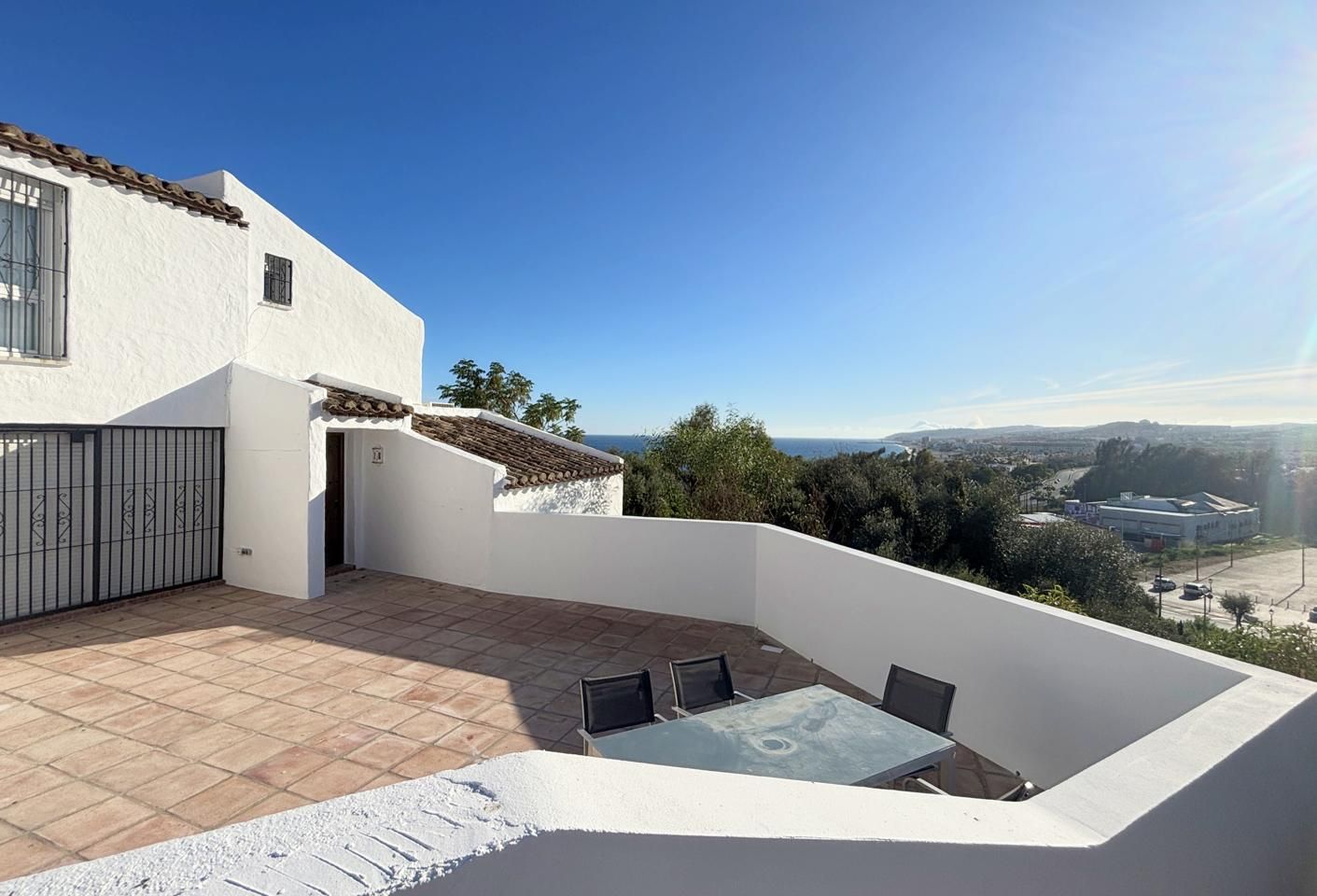 Terrace of Single-family semi-detached for sale in Casares  with Air Conditioner, Terrace and Community pool