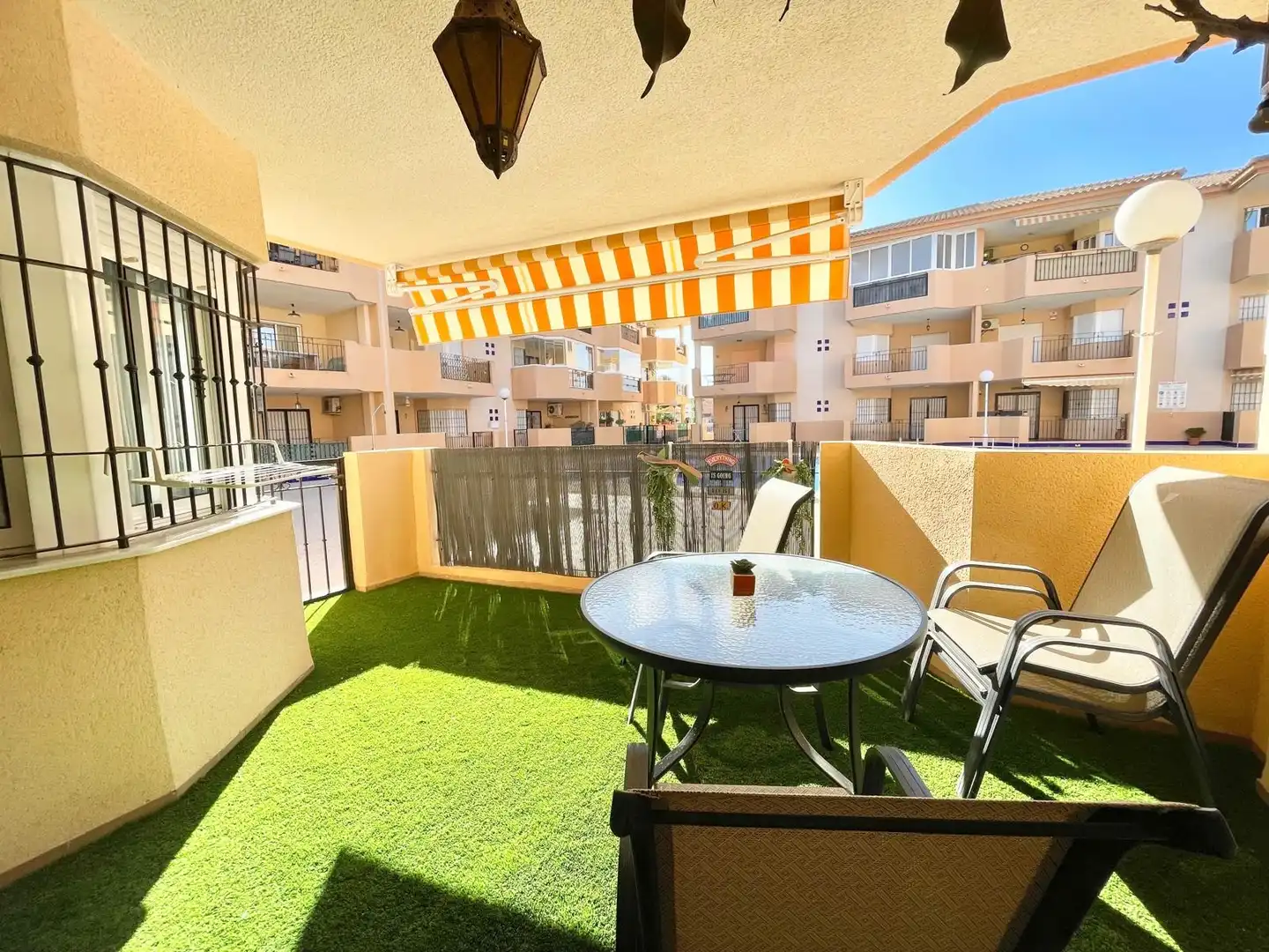 Terrace of Ground floor for rent in San Javier  with Air Conditioner, Terrace and Swimming Pool