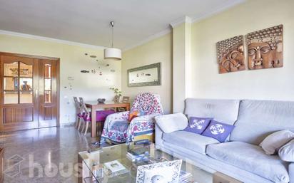 Living room of Flat for sale in Pallejà  with Air Conditioner, Terrace and Balcony