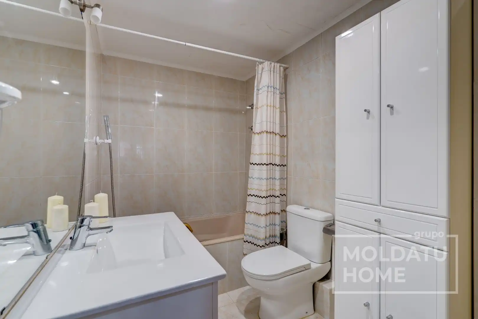 Bathroom of Flat for sale in Andoain  with Heating, Terrace and Furnished