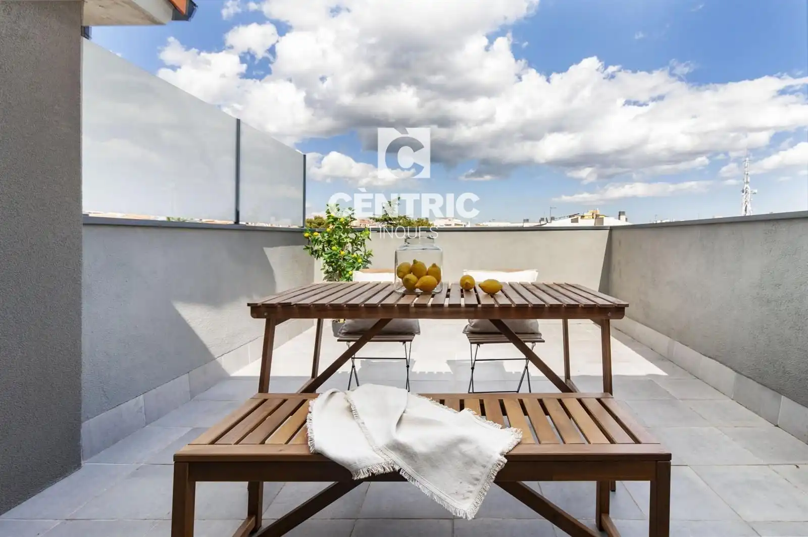 Terraza de Piso en venta en Terrassa con Terraza