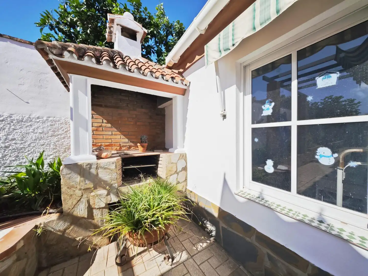Terrasse von Haus oder Chalet zur Miete in Alhaurín de la Torre mit Klimaanlage, Heizung und Privatgarten