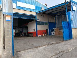 Exterior view of Industrial buildings for sale in Leganés