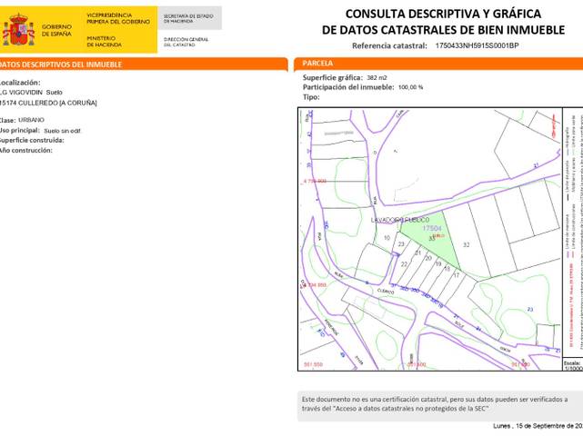 Terreno residencial en Venta en Rúa Vigovidin, 1 en Almeiras