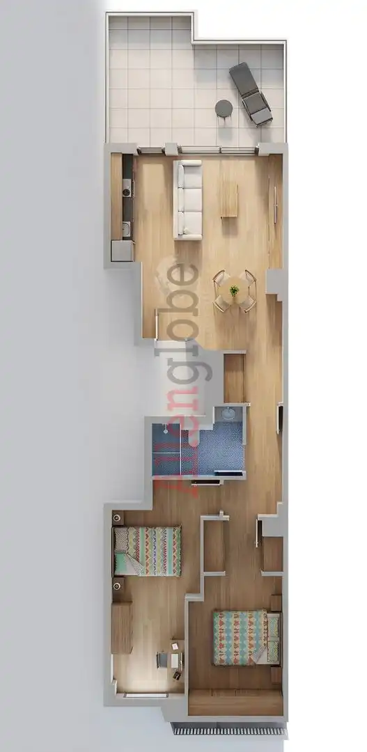 Bedroom of Attic for sale in Oviedo   with Heating, Terrace and Storage room