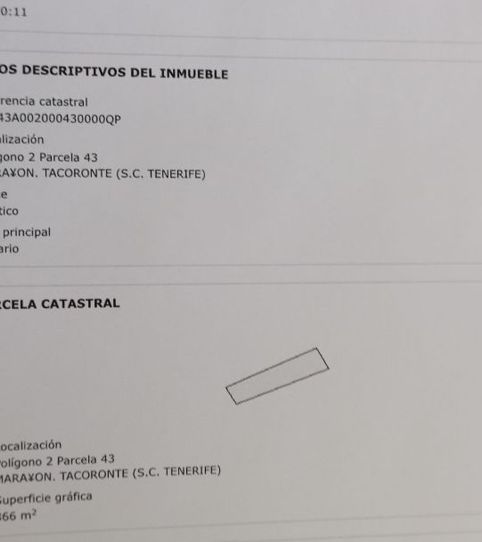 Photo 2 of Land for sale in Calle las Toscas, 33, Santa Catalina, Tacoronte