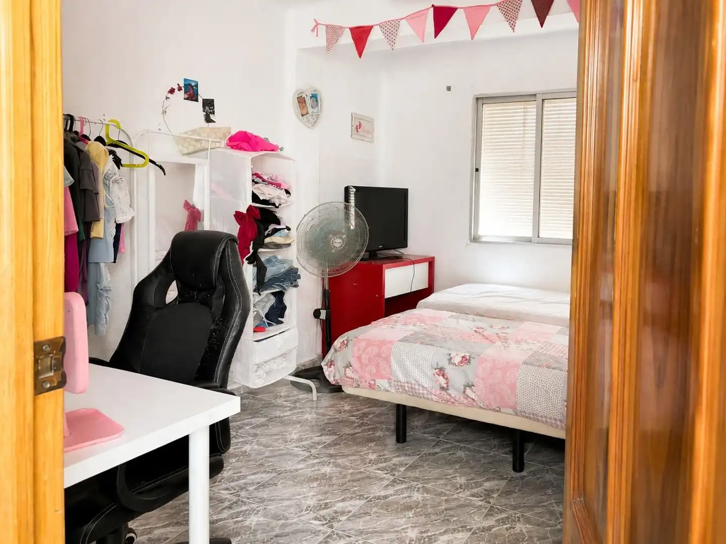Bedroom of Flat for sale in Málaga