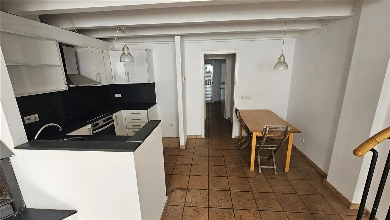 Küche von Maisonette zum Verkauf in Cadaqués mit Klimaanlage, Parkett und Terrasse