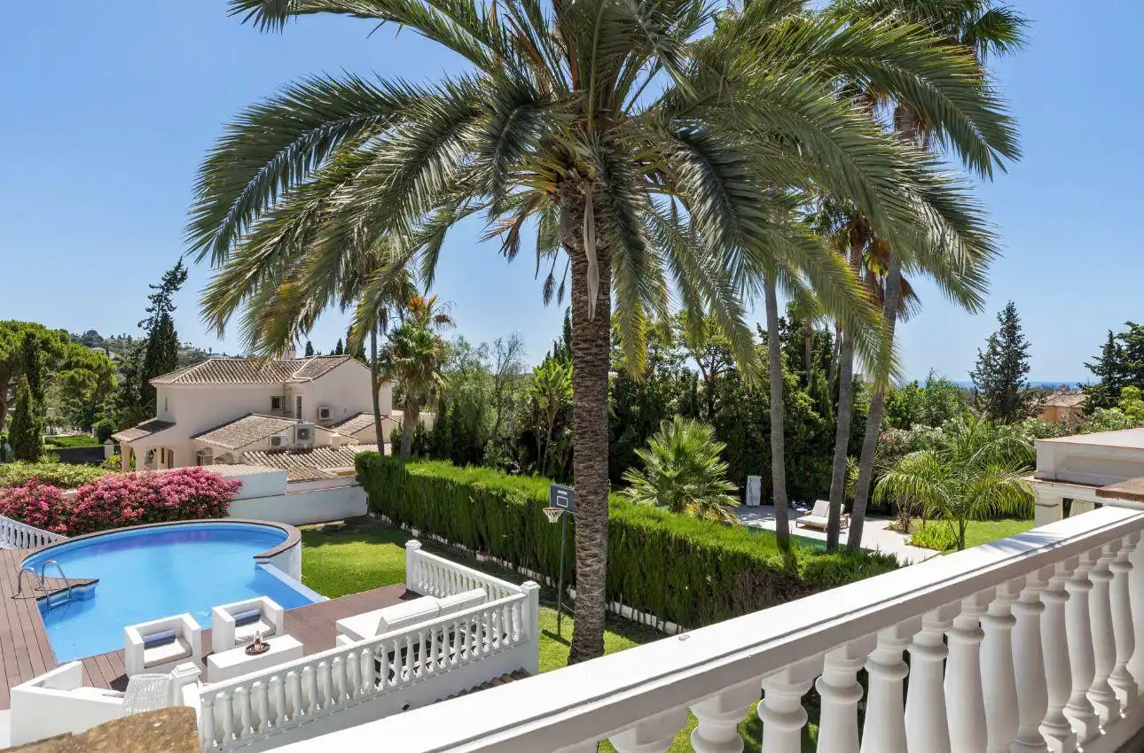 Jardí de Casa o xalet de lloguer en Marbella amb Aire condicionat, Calefacció i Terrassa