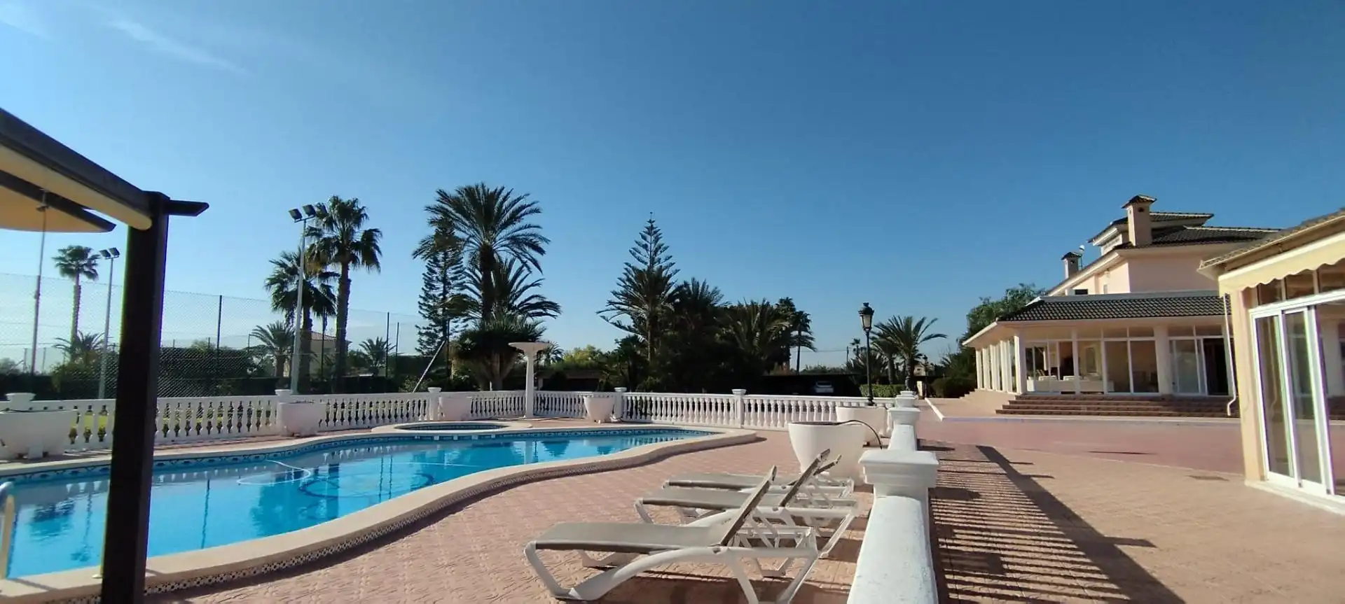 Swimming pool of Houses for sale in Elche / Elx  with Air Conditioner, Private garden and Terrace