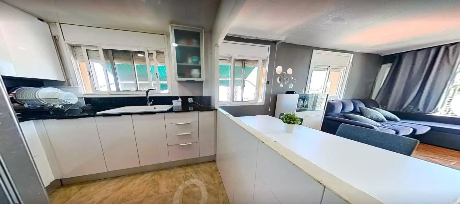 Kitchen of Flat for sale in Mollet del Vallès  with Air Conditioner, Heating and Balcony