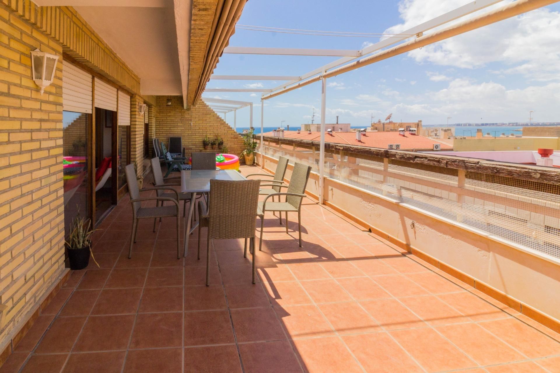 Terrace of Attic for sale in Torrevieja  with Air Conditioner, Terrace and Balcony