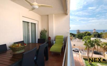 Terrace of Flat for sale in Roquetas de Mar  with Air Conditioner, Heating and Terrace