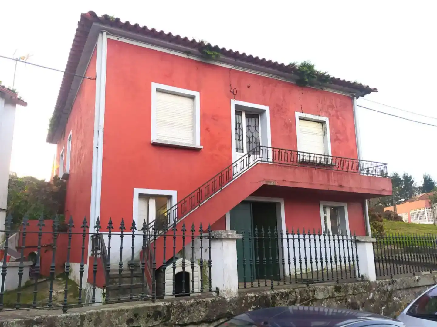 Vista exterior de Casa o xalet en venda en Vilagarcía de Arousa