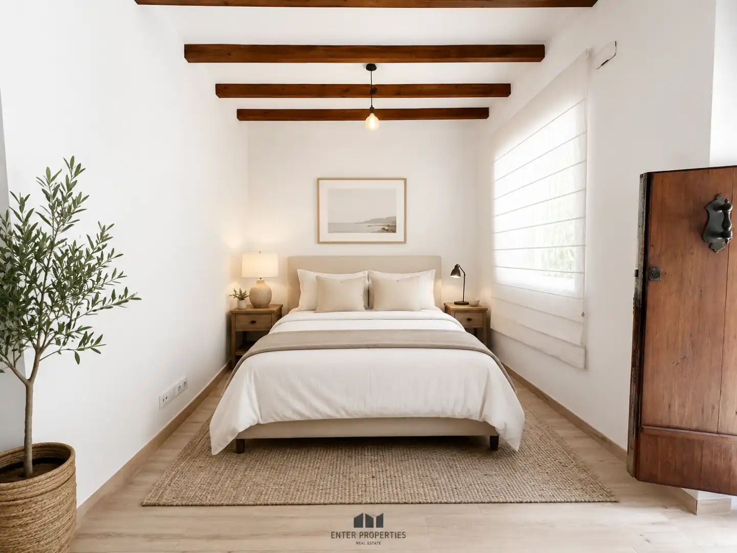Habitación de Finca rústica en venta en Benitachell / El Poble Nou de Benitatxell con Aire acondicionado y Calefacción