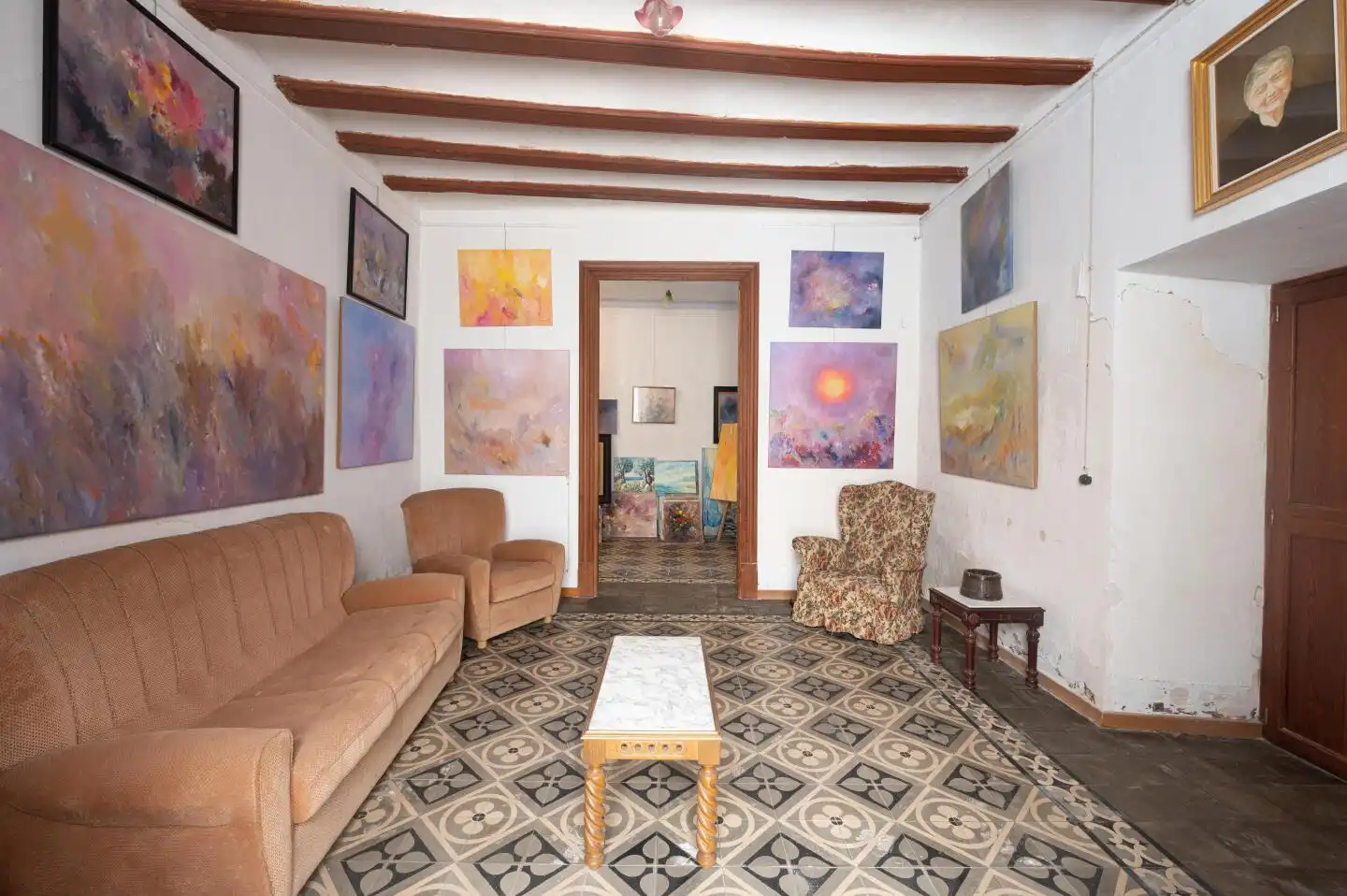 Wohnzimmer von Haus oder Chalet zum Verkauf in Sineu