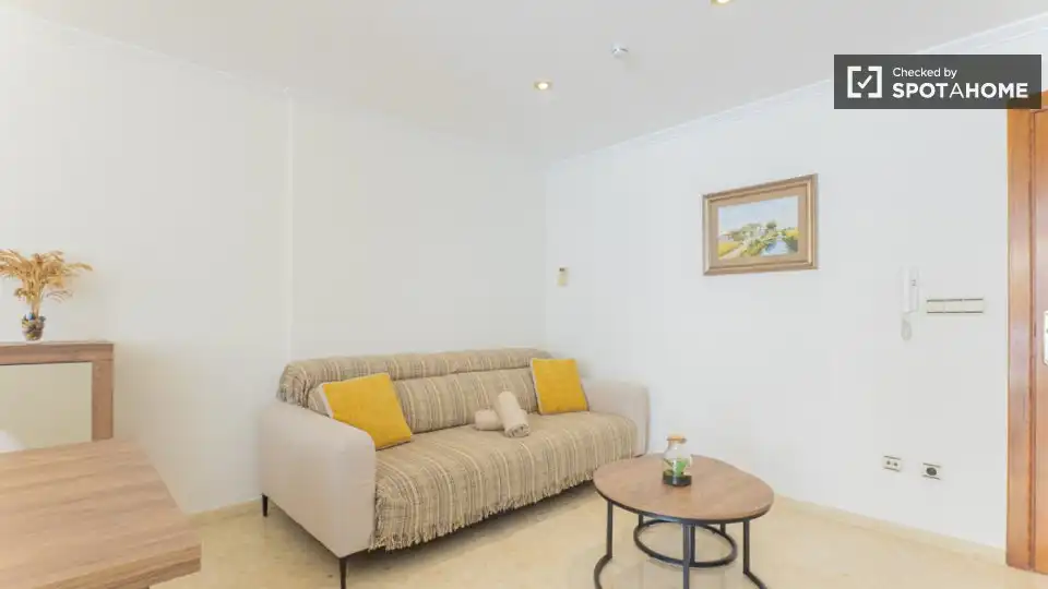 Sala de estar de Piso de alquiler en Sedaví con Aire acondicionado, Calefacción y Amueblado