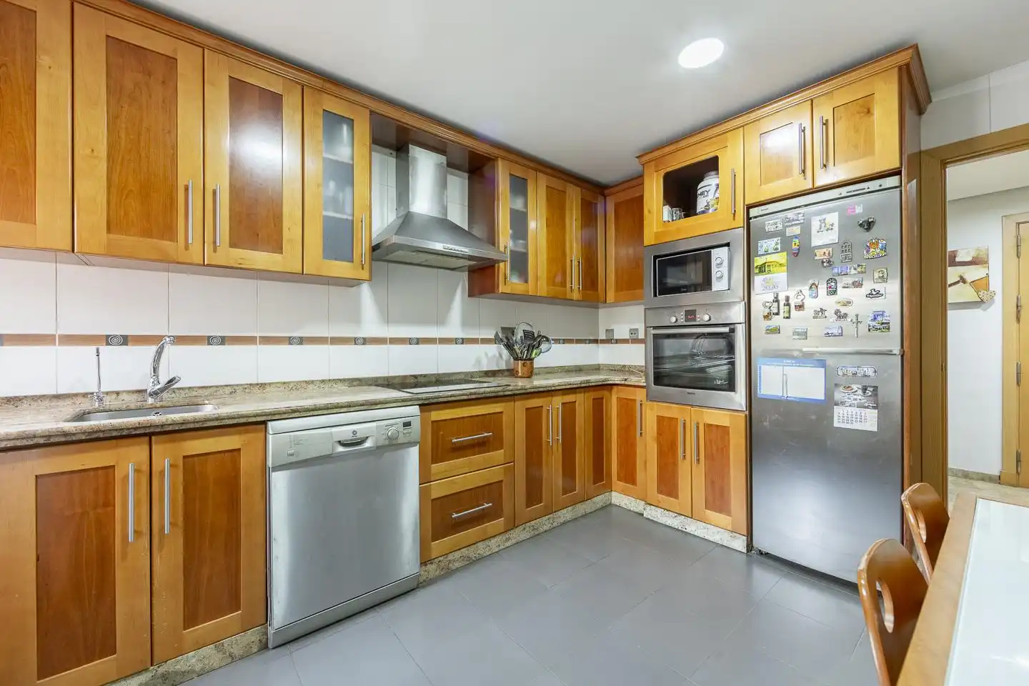 Kitchen of Ground floor for sale in Almería  with Air Conditioner, Terrace and Storage room