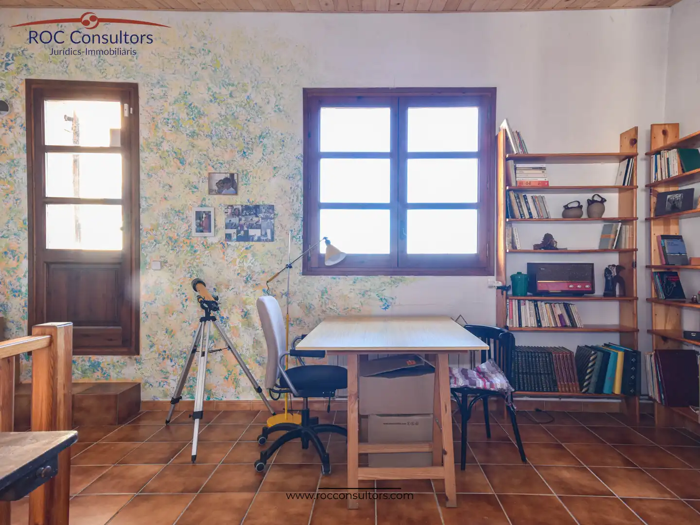 Esszimmer von Einfamilien-Reihenhaus zum Verkauf in Berga mit Heizung