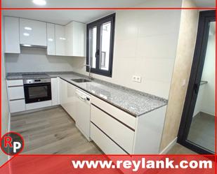 Kitchen of Flat to rent in  Madrid Capital  with Air Conditioner, Heating and Terrace