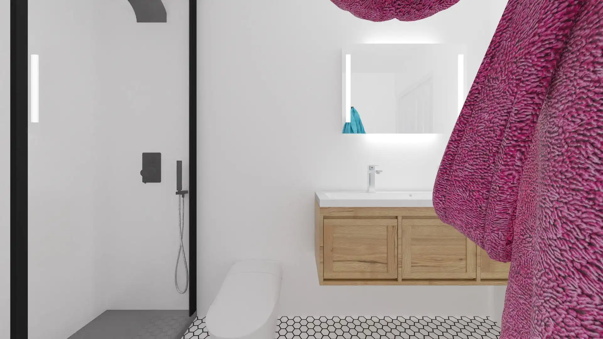 Baño de Casa o chalet en venta en Figueruelas con Aire acondicionado, Calefacción y Jardín privado