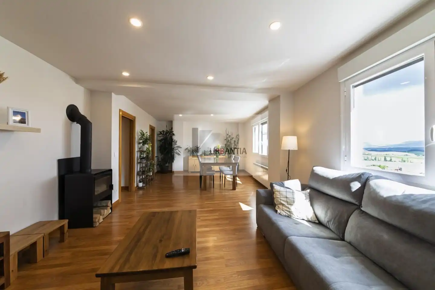 Living room of Flat for sale in Iza / Itza  with Heating, Parquet flooring and Storage room