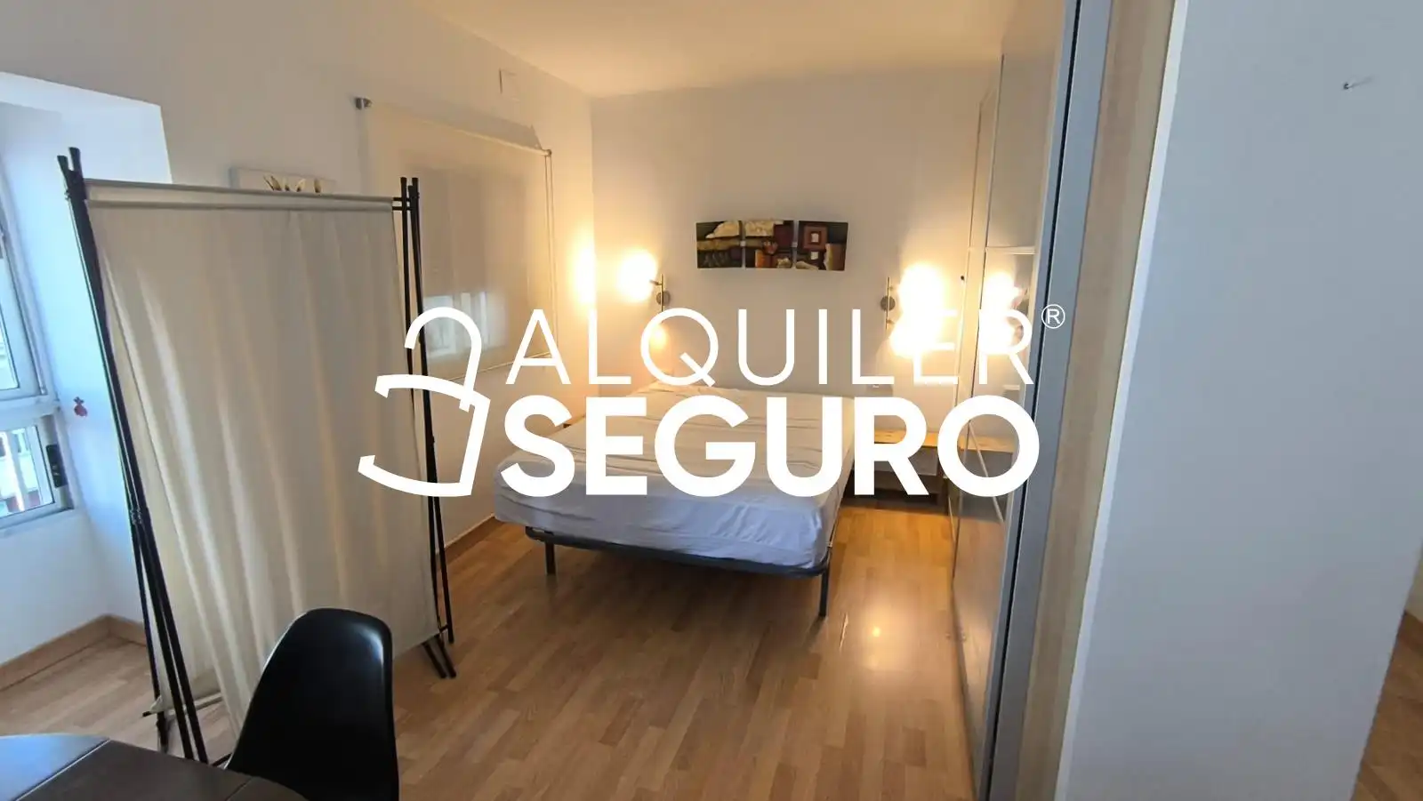 Bedroom of Study for rent in Sevilla  with Air Conditioner and Furnished