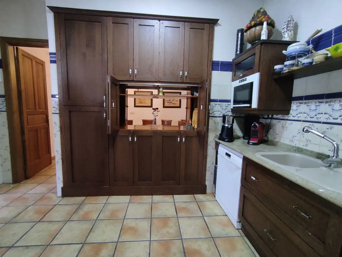 Cocina de Casa o chalet en venta en Pedro Muñoz con Aire acondicionado, Calefacción y Jardín privado