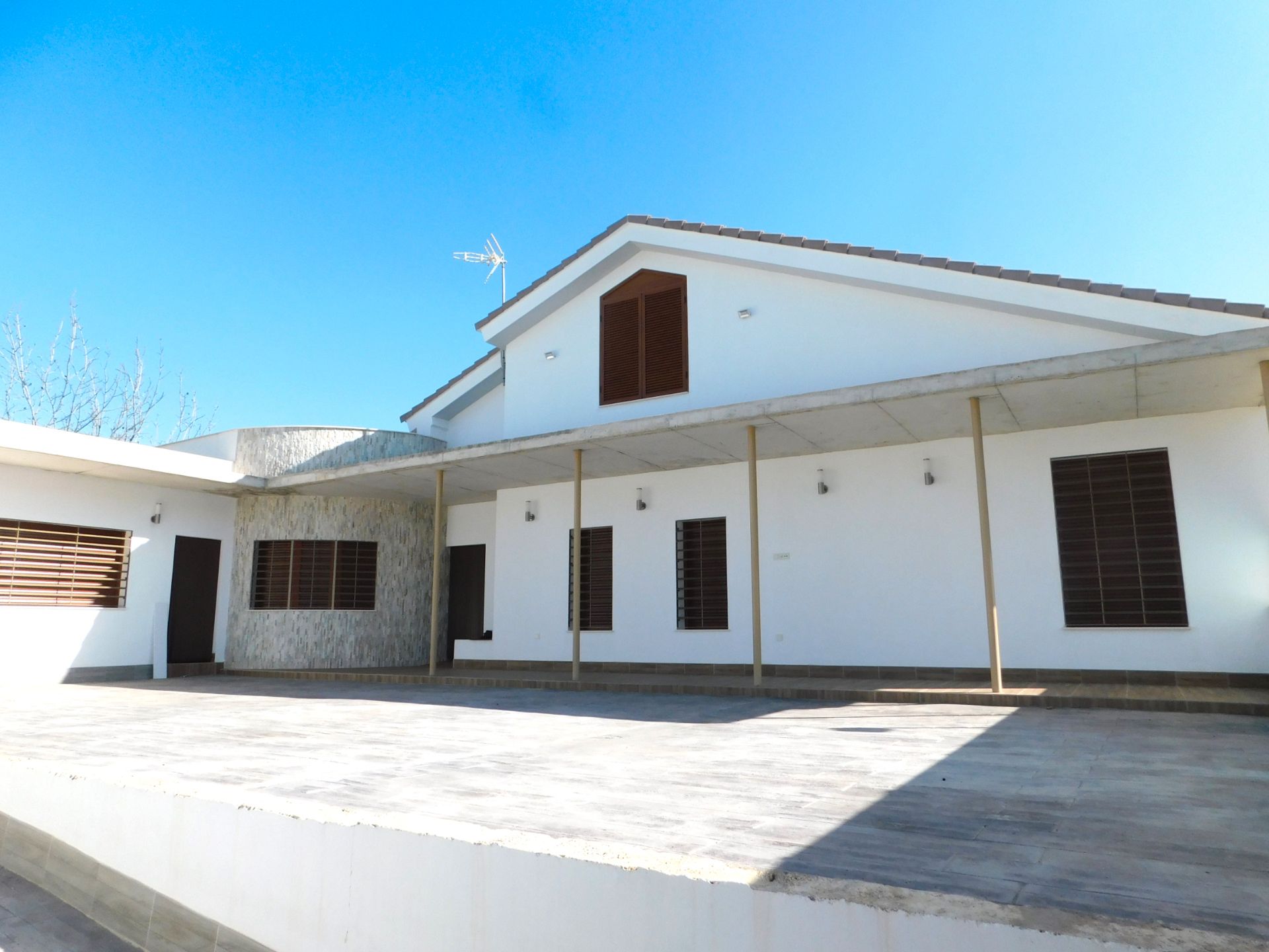 Vista exterior de Casa o xalet de lloguer en Pulianas amb Aire condicionat, Calefacció i Moblat