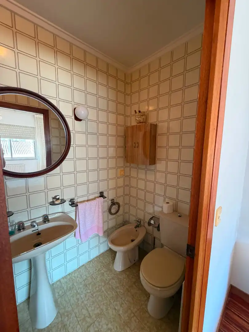 Bathroom of Flat for rent in Lugo  with Heating, Furnished and Oven