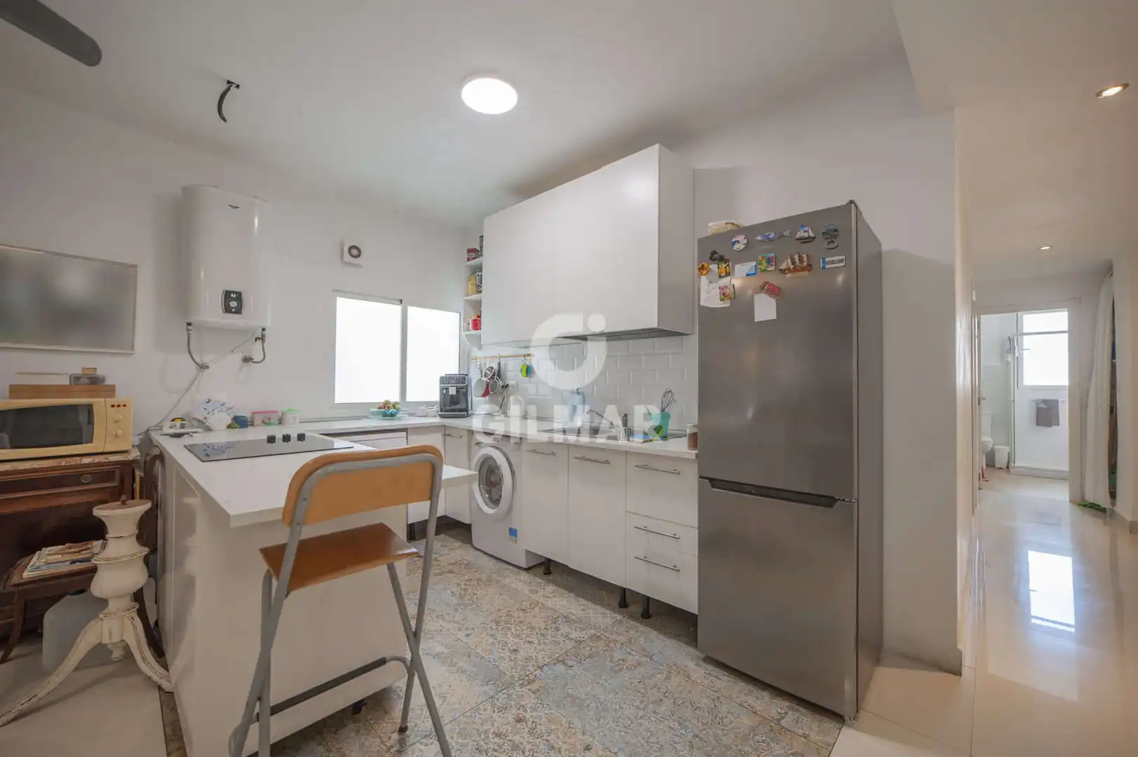 Kitchen of Flat for sale in Sevilla  with Heating and Balcony