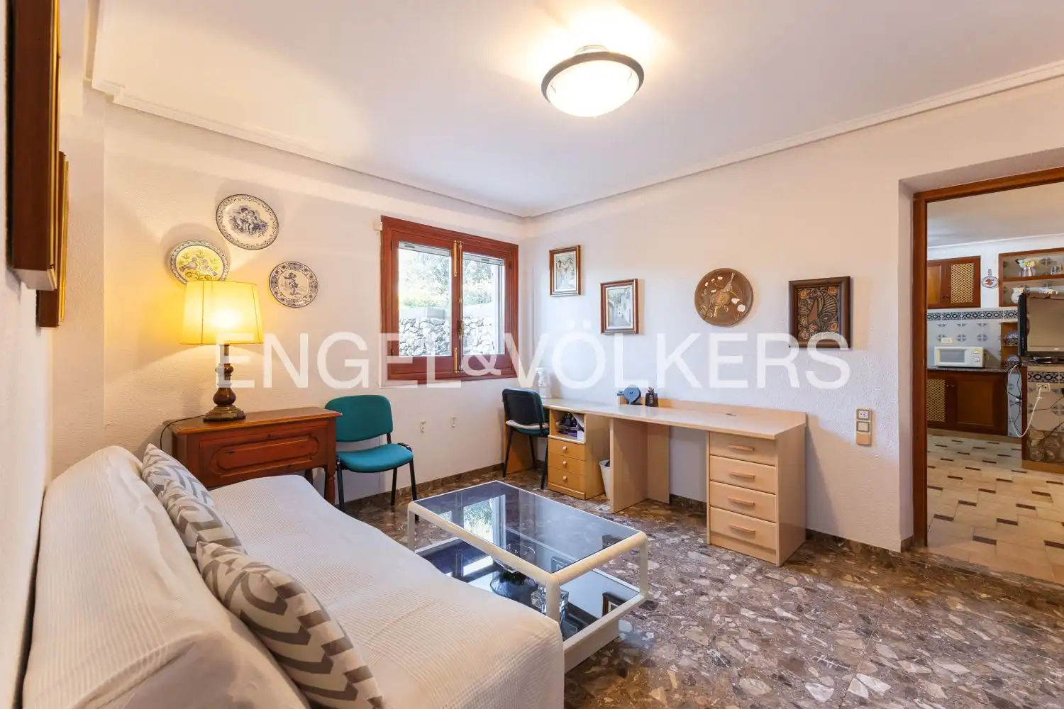 Sala de estar de Casa o chalet en venta en Pedralba con Calefacción, Jardín privado y Terraza