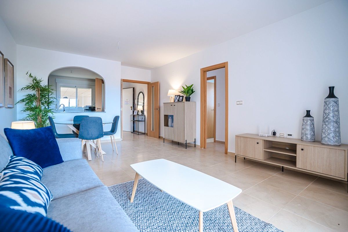 Sala d'estar de Apartament en venda en Orihuela amb Terrassa, Piscina i Piscina comunitària