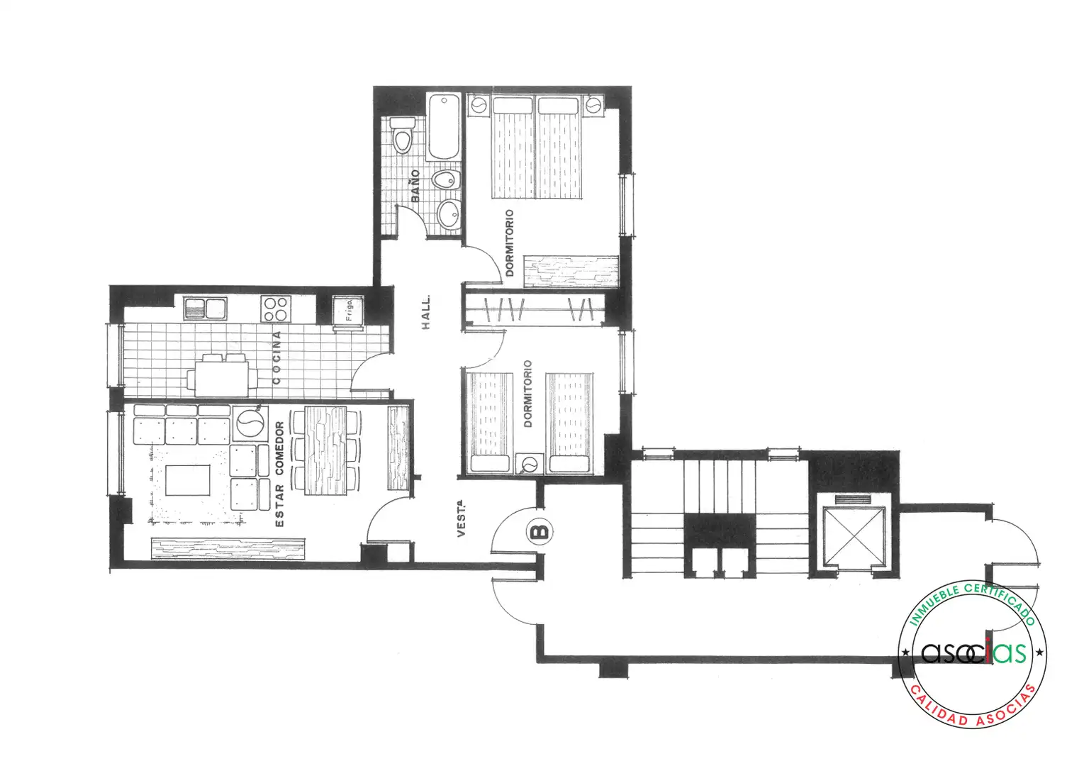 Piso en venta en Gijón  con Calefacción, Parquet y Amueblado
