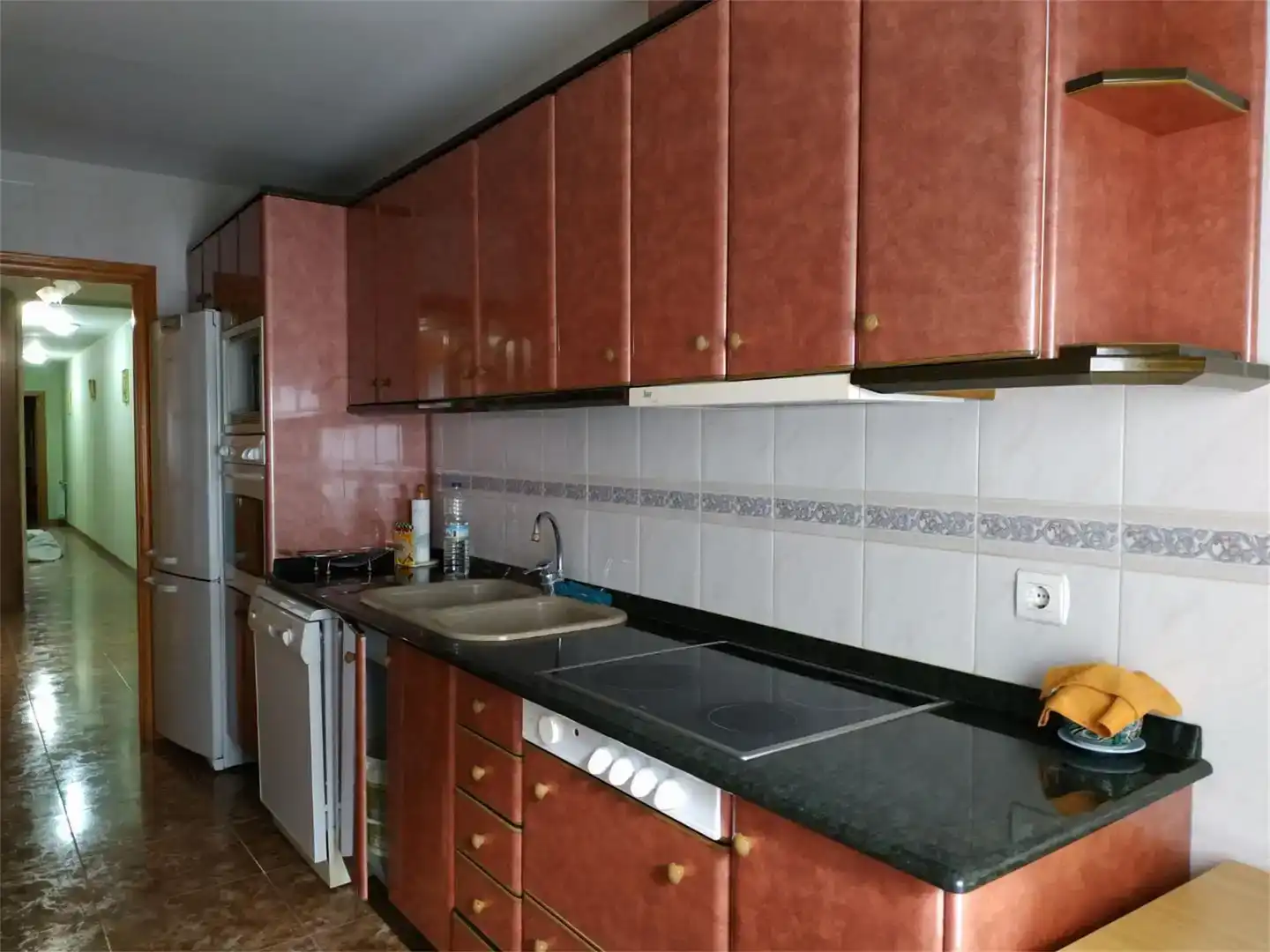 Cocina de Casa adosada en venta en Calanda con Amueblado y Balcón