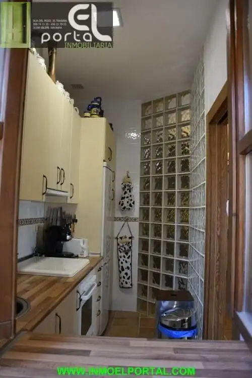 Cocina de Finca rústica en venta en San Martín de Unx con Calefacción