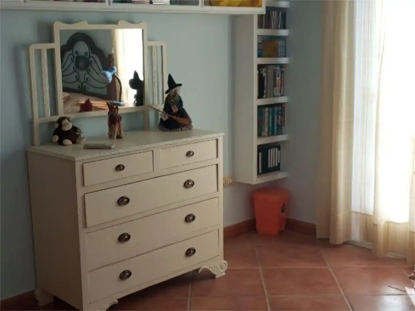 Bedroom of Flat for sale in Marmolejo  with Air Conditioner, Private garden and Storage room