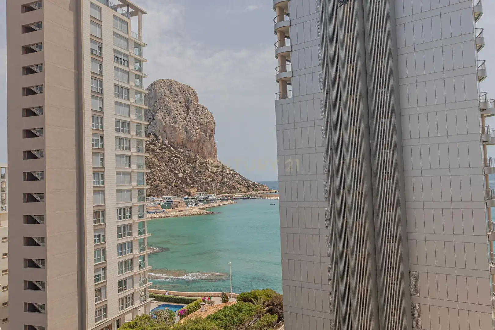 Dormitori de Apartament en venda en Calpe / Calp amb Aire condicionat i Piscina comunitària