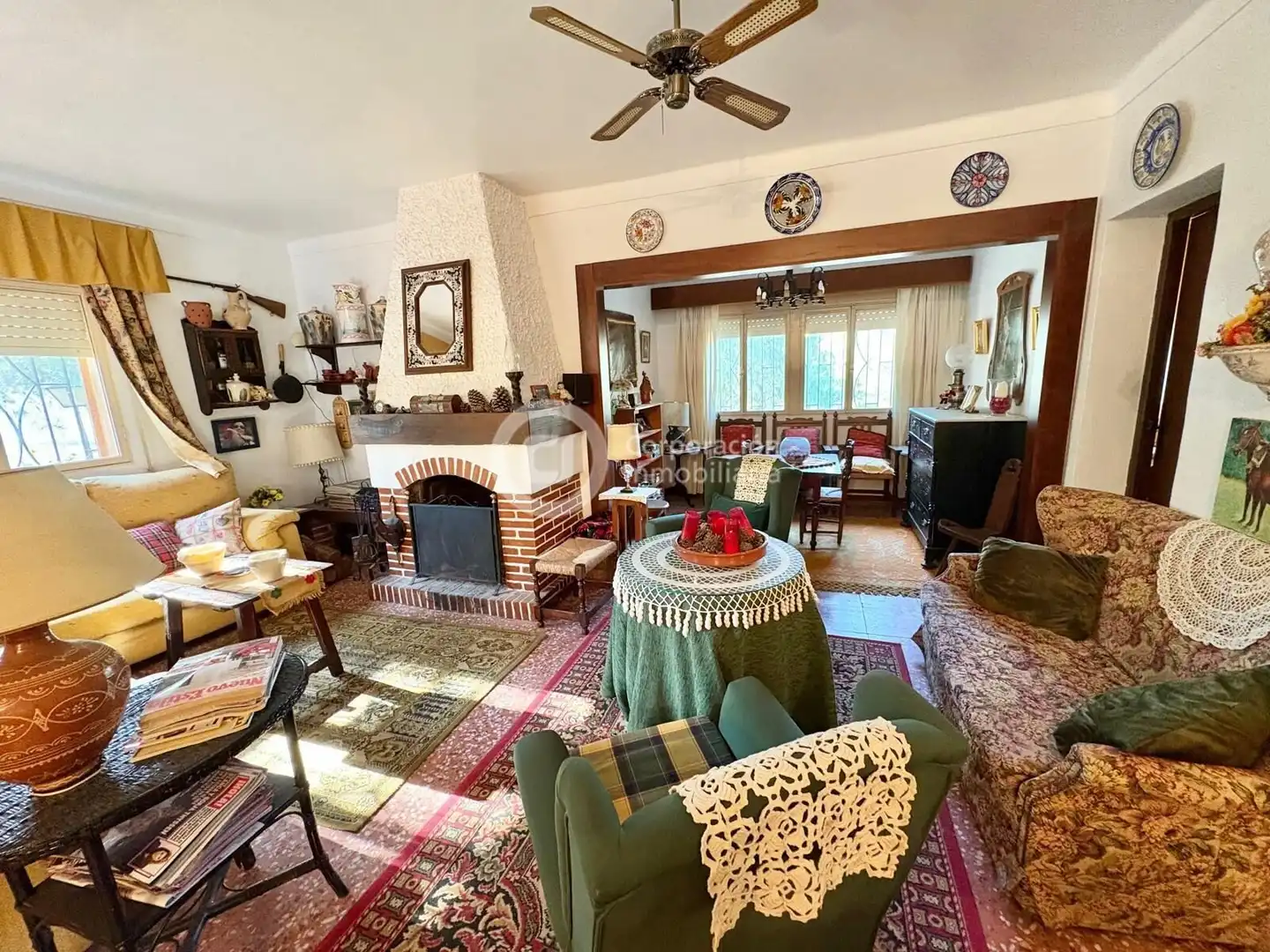 Living room of Houses for sale in Lorca  with Heating, Storage room and Swimming Pool