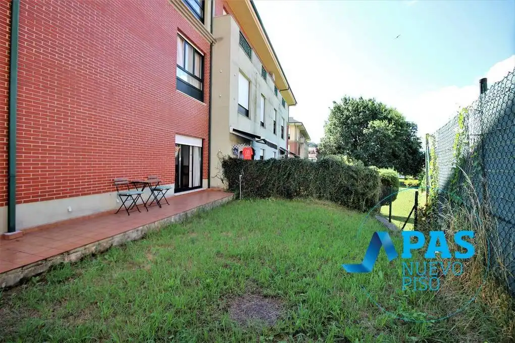 Jardín de Piso de alquiler en Piélagos con Calefacción, Jardín privado y Parquet