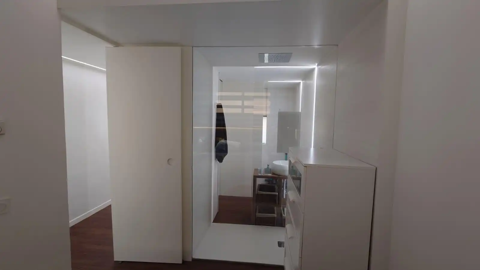 Badezimmer von Wohnungen zur Miete in Mogán mit Privatgarten, Terrasse und Gemeinschaftspool