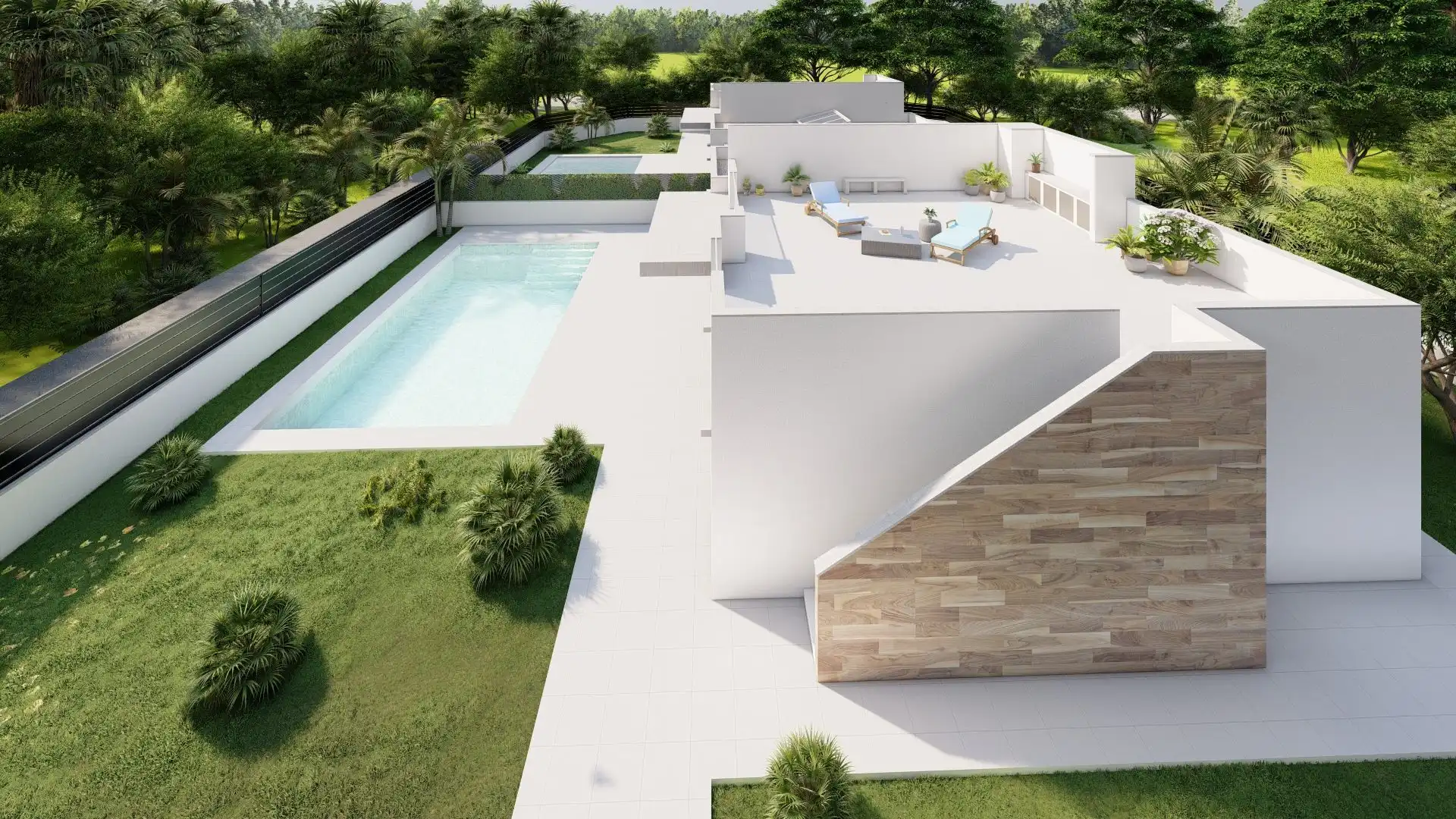 Villa con piscina in vendita a Roldán, imagen 3