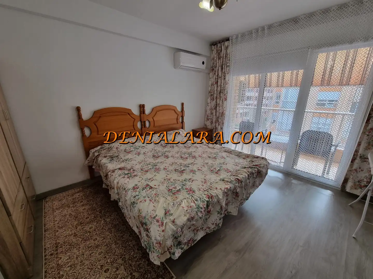 Bedroom of Flat for sale in Dénia  with Air Conditioner, Terrace and Furnished