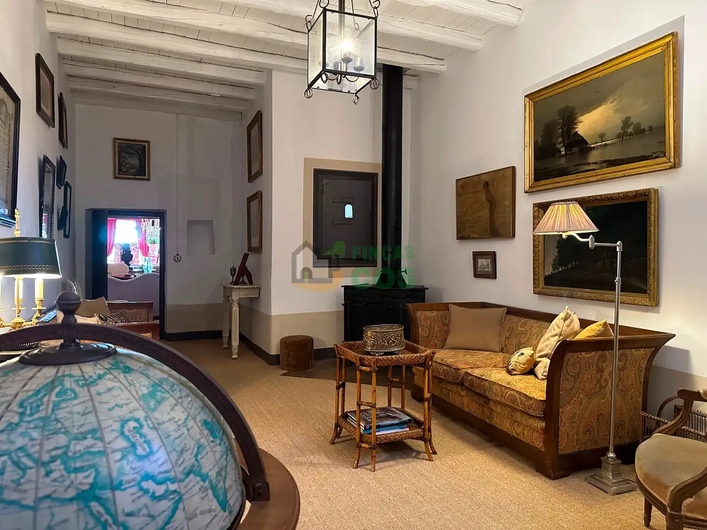 Sala de estar de Casa o chalet en venta en Cervera con Jardín privado, Terraza y Piscina